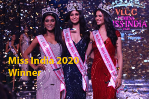 Miss India 2020 Winner