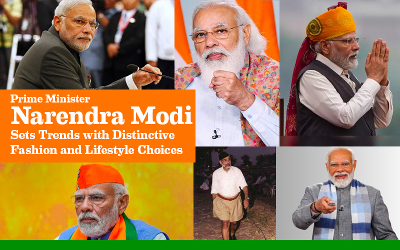 You are currently viewing Prime Minister Narendra Modi Sets Trends with Distinctive Fashion and Lifestyle Choices